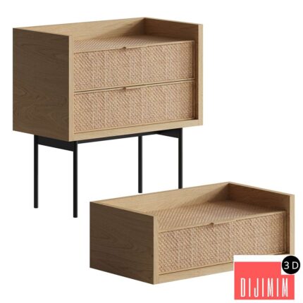 Louison bedside tables from LaRedoute