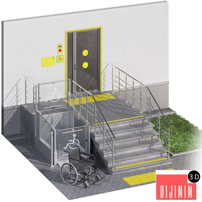 Accessible environment for people with limited mobility - Görsel 1