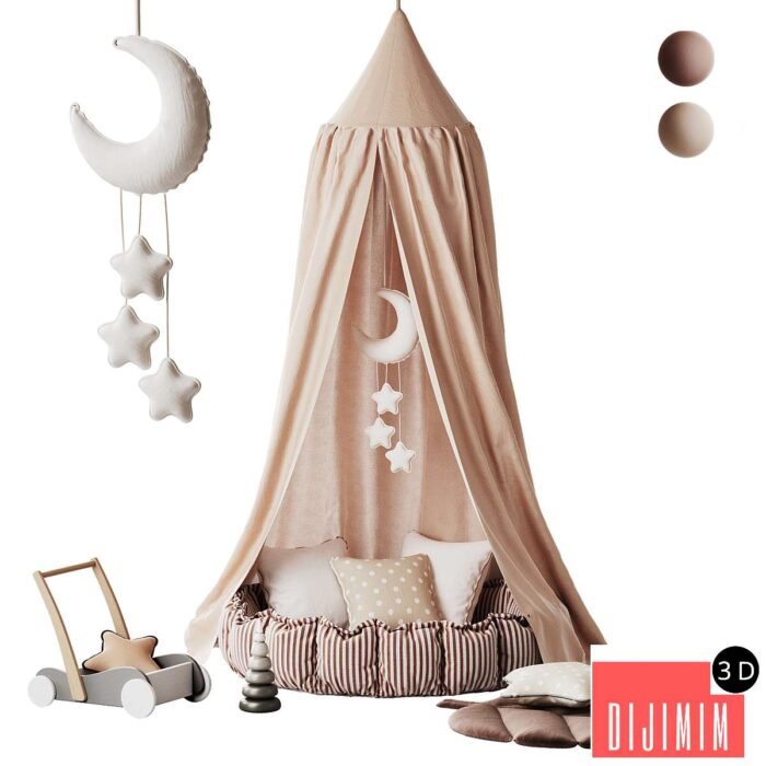 Children's decor/canopy - Görsel 1