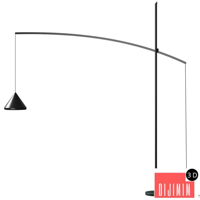 03 Contrappeso Extendo Floor Lamp - Görsel 1