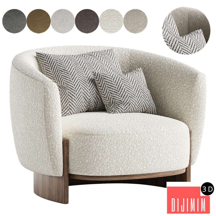 Hug Armchair - Görsel 1