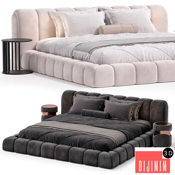 DERMY Bed - Görsel 1