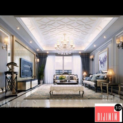 European Style A Living Room ID:921455457