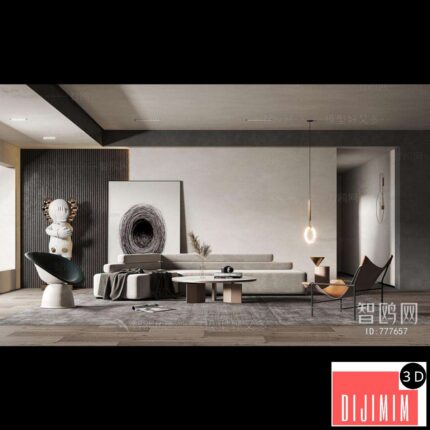 Modern A Living Room ID:885784195
