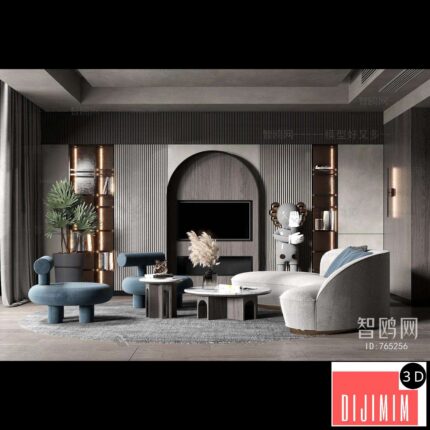 Modern A Living Room ID:934216379
