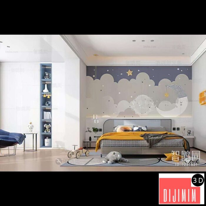 Modern Boy's Room And Son's Room ID:177067046 - Görsel 1
