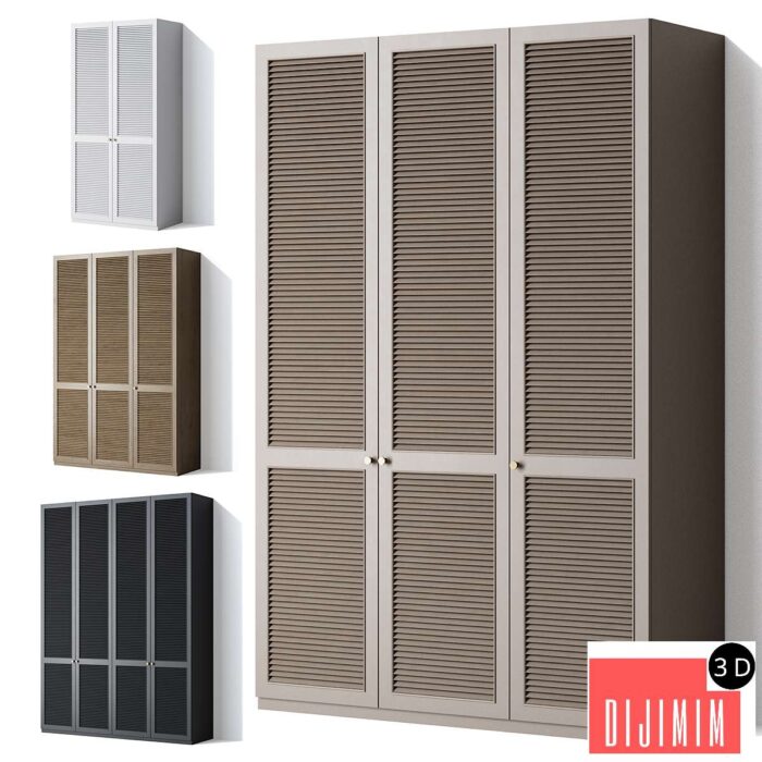 Wardrobe modern 03 - Görsel 1