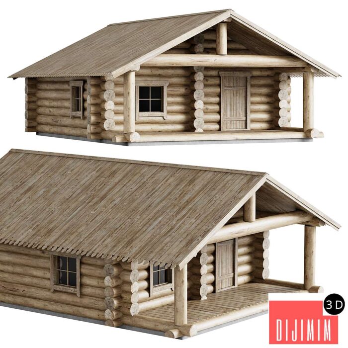 log house - Görsel 1