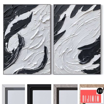 Set of large wall paintings 2563
