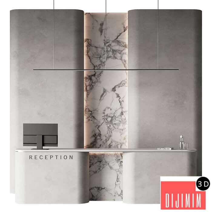 Reception Desk 07 - Görsel 1
