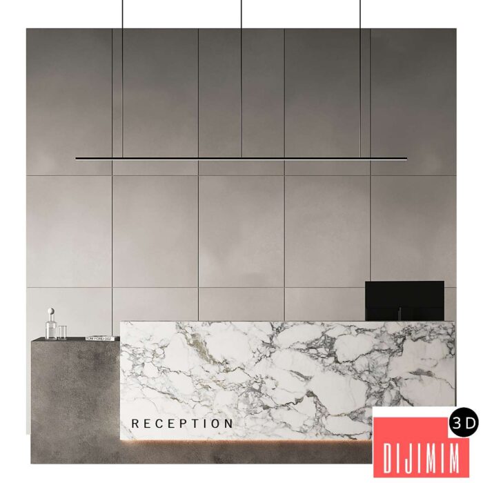Reception Desk 09 - Görsel 1