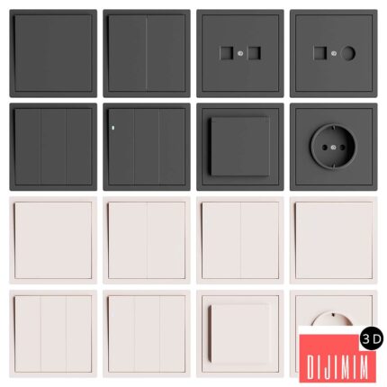 Donel sockets and switches