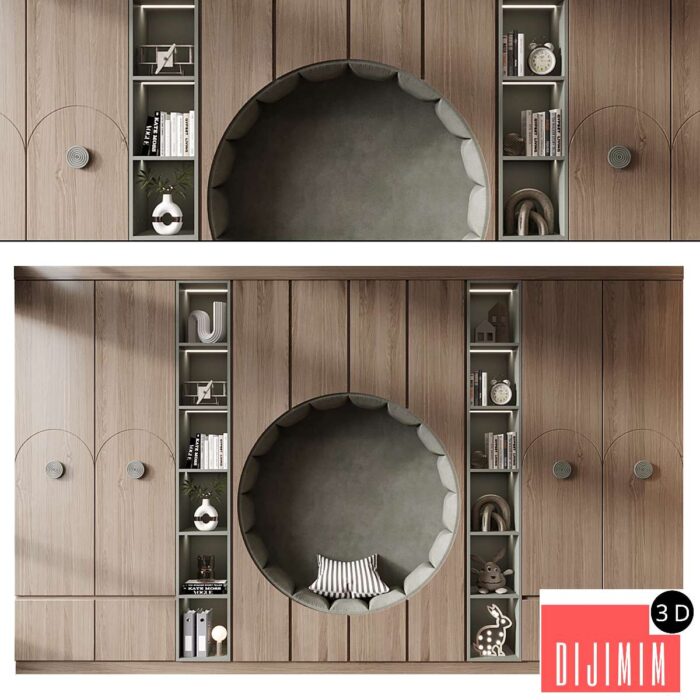 Furniture composition 735 - Görsel 1