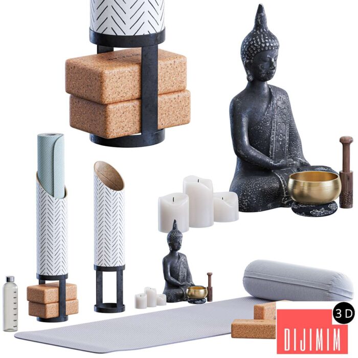Yoga and Meditation Set - Görsel 1
