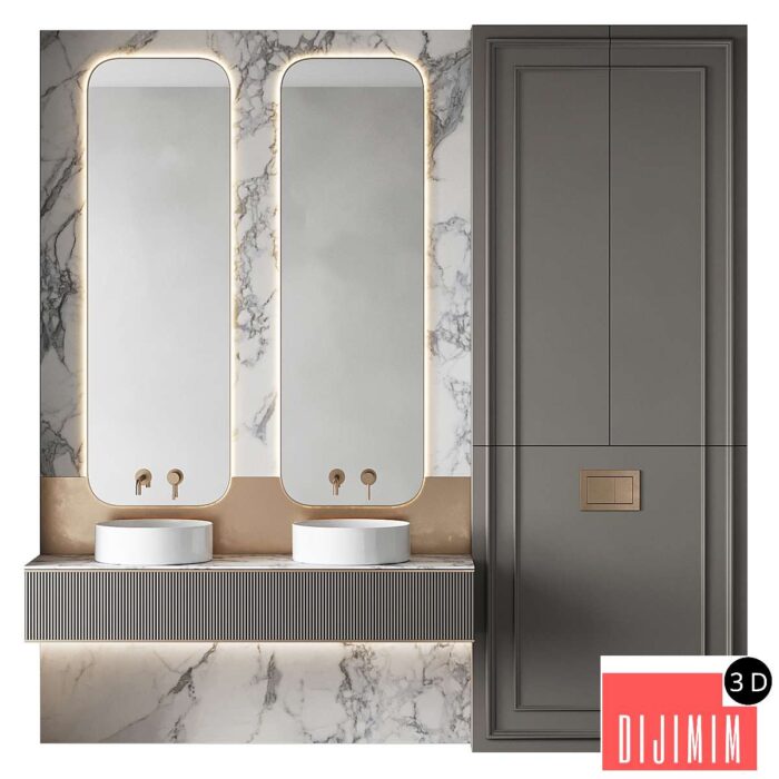Bathroom furniture 44 - Görsel 1