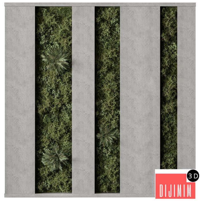 Vertical Garden - Green Wall 98 - Görsel 1