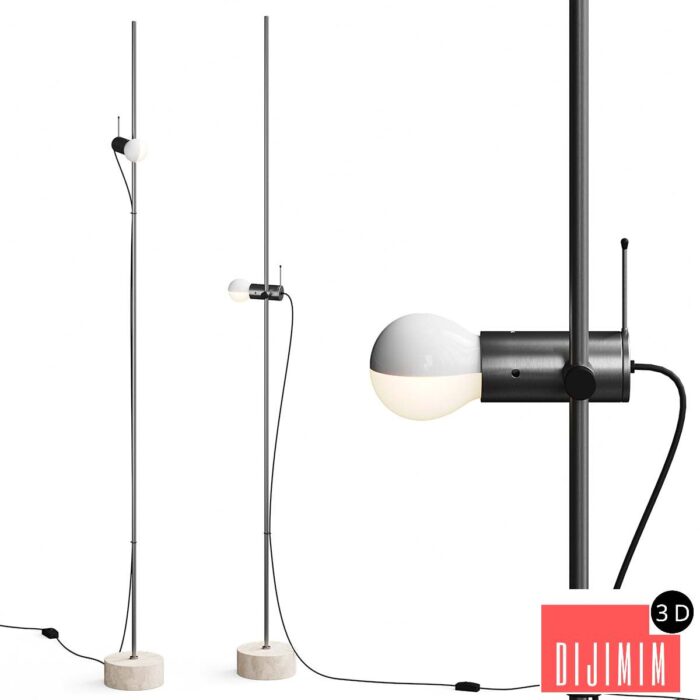 OLUCE Agnoli Floor Lamp - Görsel 1