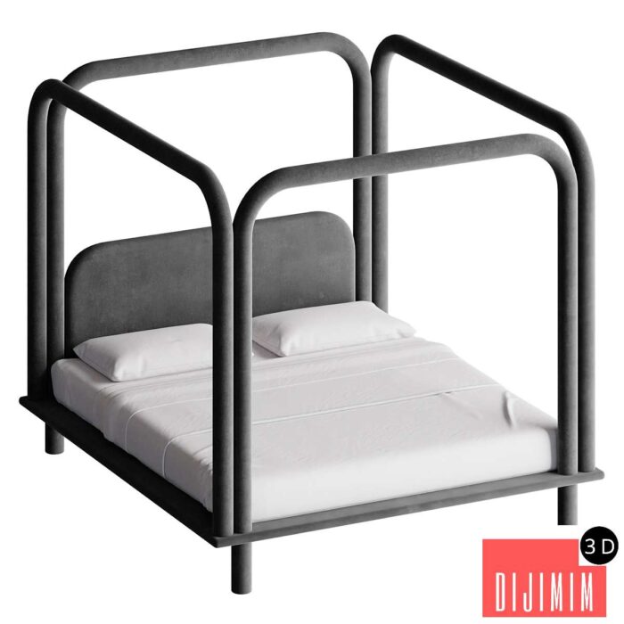 DONNA Furniture | double bed - Görsel 1