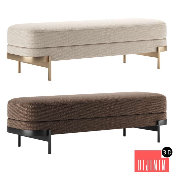 BARRY | Bench by HC28 Cosmo set 2 - Görsel 1