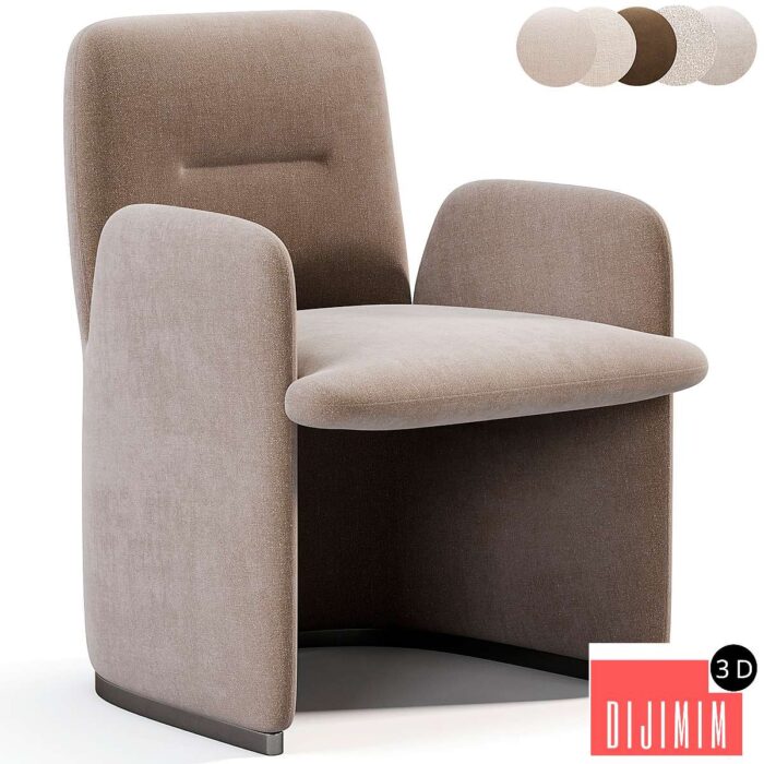 GUEST Chair By Poliform - Görsel 1