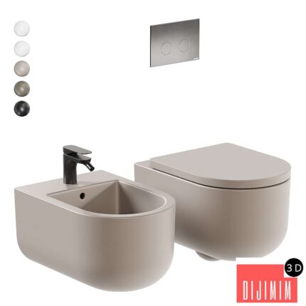 Gruppo Geromin Stino Wall-Hung WC