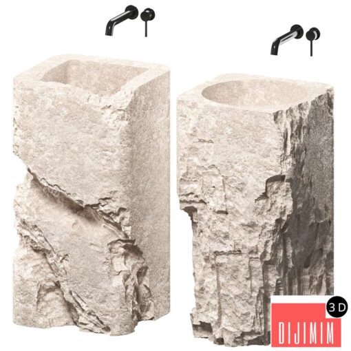 stone wash basin set6