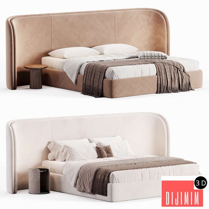 Double bed Ferrol Bed - Görsel 1