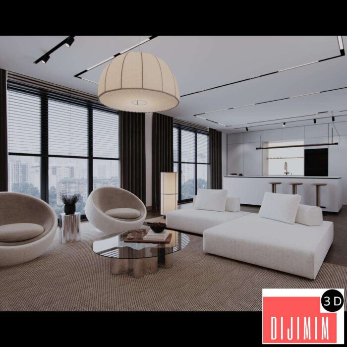 living room Dijimim özel - Görsel 1
