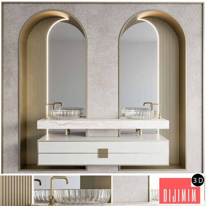 Bathroom Furniture 19 - Görsel 1