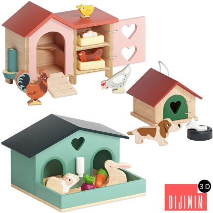 Tender Leaf Animal Toys Set