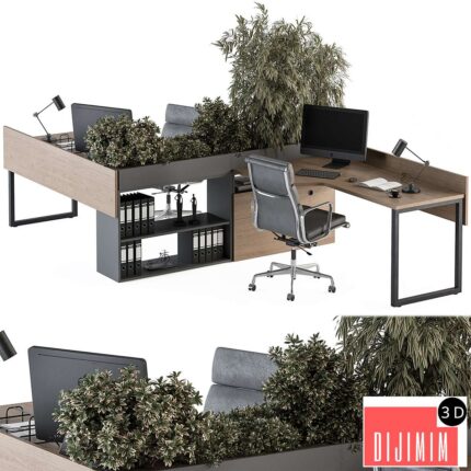 Employee Set - Office Furniture 348