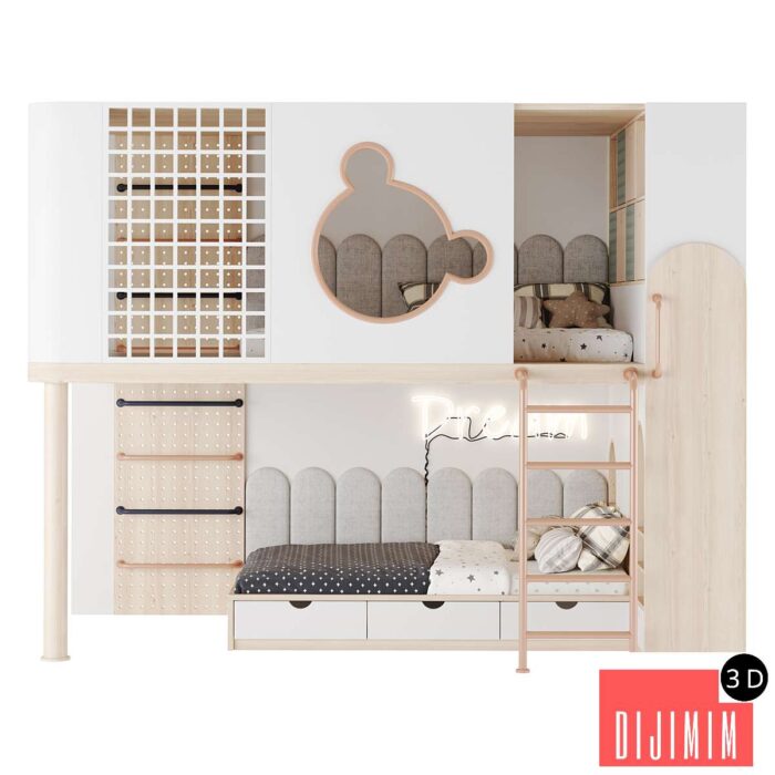Children's furniture set 28 - Görsel 1