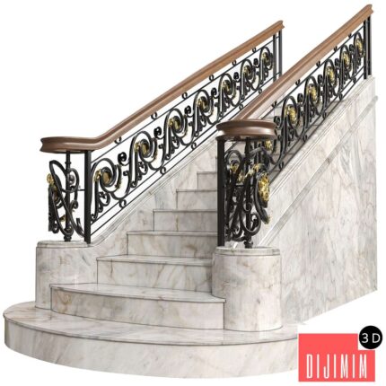 Wrought iron railing Art. 72