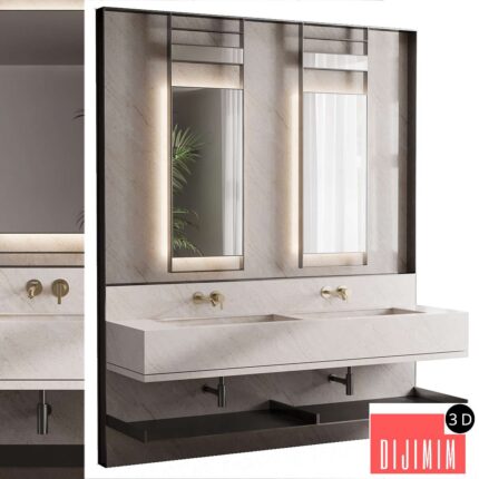Bathroom furniture by inbani faucet set 62