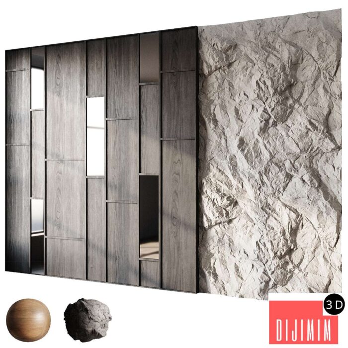 Headboard 3d Wall Panel 15 - Görsel 1