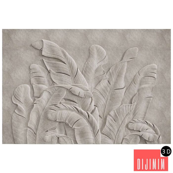 Banana Leaves Relief - Görsel 1