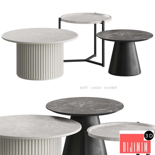 Haight Lucky Oliver tables Divan.ru