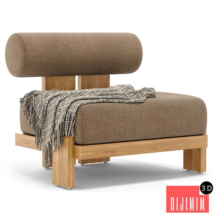 RH outdoor vigo armchair - Görsel 1