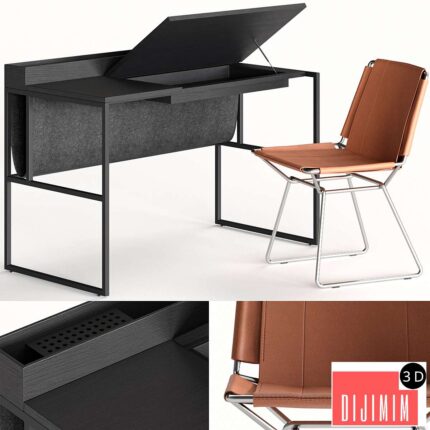 MDF ITALIA Neil leather and Venti home