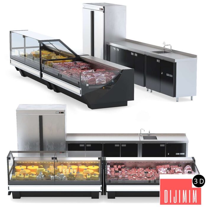 Grocery Store Display Set - Görsel 1