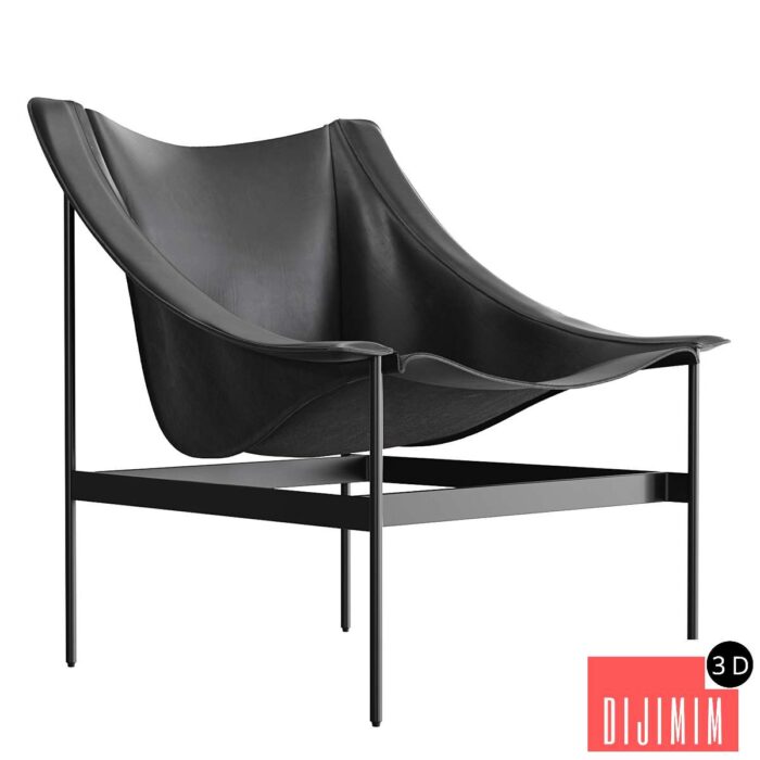 Bludot Heyday Lounge Chair (corona7 + vray) - Görsel 1