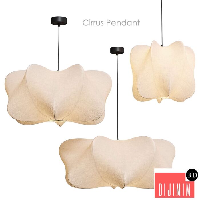 Cirrus Pendant Pendant lamp West Elm - Görsel 1