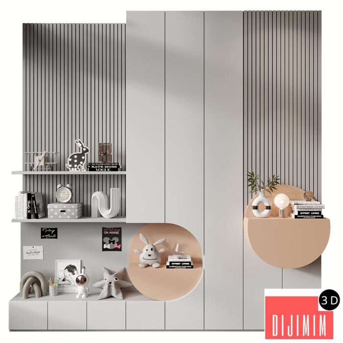 Furniture for children 0675 - Görsel 1