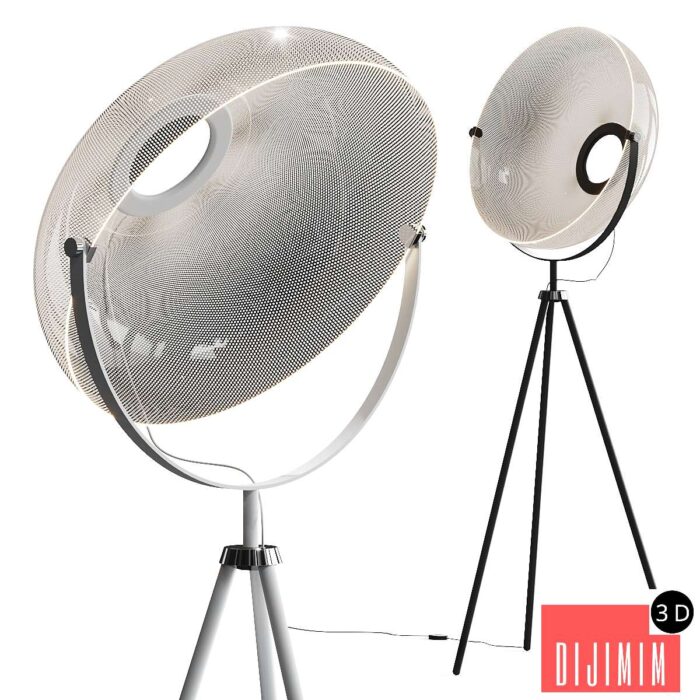 Stilnovo Demi Moon Floor Lamp - Görsel 1
