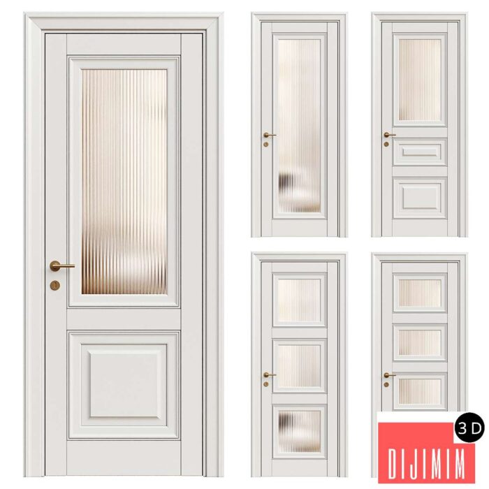 Elegant classic door - interior door 240 - Görsel 1