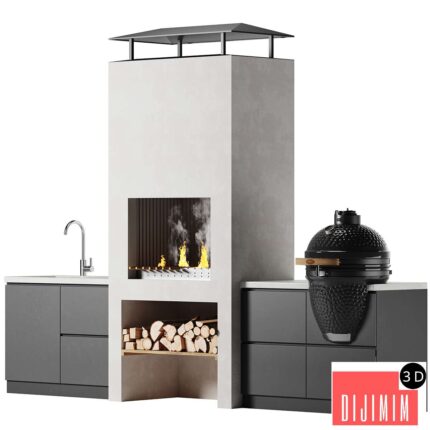 BBQ oven