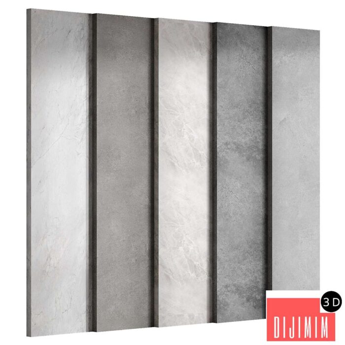 Set of porcelain stoneware textures - Görsel 1