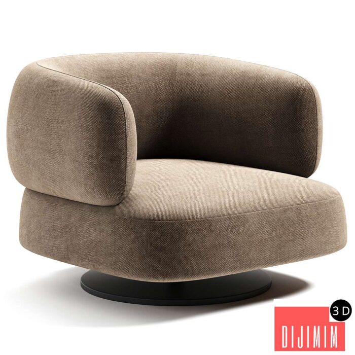 Zeppelin Armchair - Görsel 1