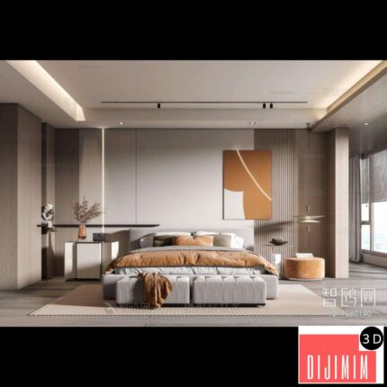 Modern Bedroom ID:604429271