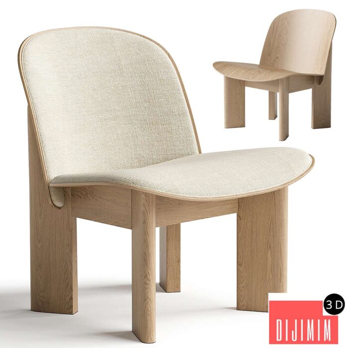 Chisel Lounge Chair - Görsel 1